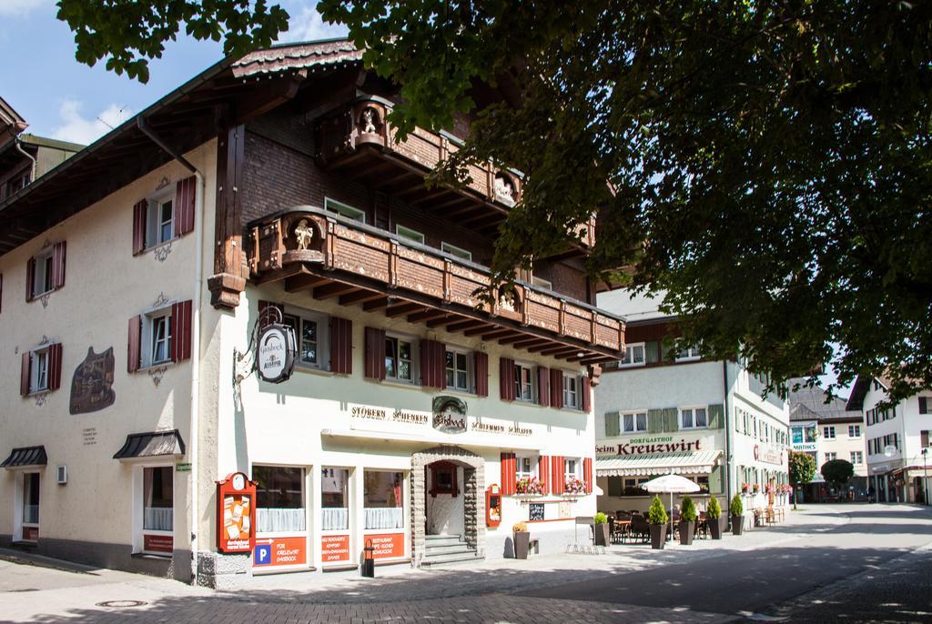 Apartamento Gaisbock Der Dorfurlaub Fischen im Allgaeu Exterior foto